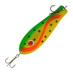 Kuusamo Колеблющаяся блесна Kuusamo Professor 1 115/27 бусинка BL/FR/GR/FYe-C