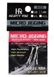 Крючки ассисты Hearty Rise Micro Jigging MJT-10 Крючки ассисты Hearty Rise Micro Jigging MJT-10