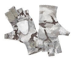 Simms Перчатки Simms SolarFlex SunGlove Hex Flo Camo Steel L