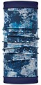 Buff Reversible Polar Winter Garden Blue