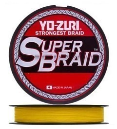 Yo-Zuri Шнур плетеный Yo-Zuri SuperBraid 135m Yellow 0.32mm 40lb