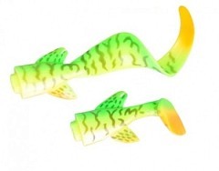 Savage Gear Запасной хвост Savage Gear 3D Hybrid Pike Spare tails 25см. Spare Tail Kit #04-Firetiger