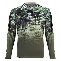 FHM Футболка FHM Mark Hoodie V2 принт хаки/хаки XL