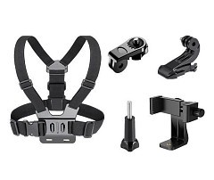 Практик Держатель для эхолота Практик Держатель Практик-Профи с ремнями Black