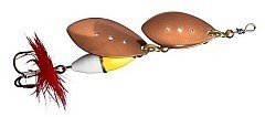 Myran Вращающаяся блесна Myran Wipp Dubbel 12g Koppar