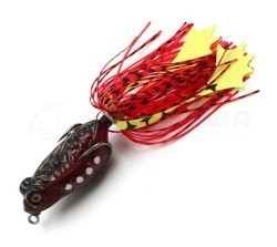 Силиконовые приманки Namazu Frog с лапками, крючок-двойник YR Hooks BN