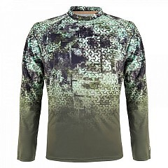 FHM Футболка FHM Mark Evo V2 принт хаки/хаки XS