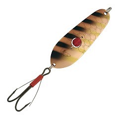Kuusamo Колеблющаяся блесна Kuusamo Rasanen Helmi 70/20 бусинка, незацеп. BR/FYe-C