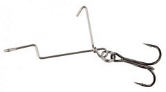 Savage Gear Аксессуары для приманок Savage Gear 4Play Offset Treble L #1/0 3pcs