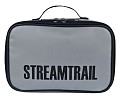 Stream Trail Scallop Pouch Stone
