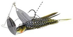 Megabass Спиннербейт Megabass SV-3 1/2oz DW #gill