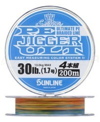 Шнуры плетеные Sunline PE Jigger ULT 4 Шнуры плетеные Sunline PE Jigger ULT 4