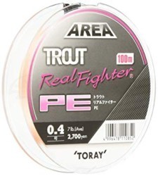 Шнуры плетеные Toray Trout Real Fighter PE