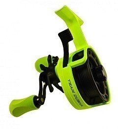 Jig It Зимняя катушка Jig It Team Dubna Vib Special G2 Lime RH