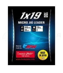Стальной поводок Lucky John Pro Series Micro Jig 1x19