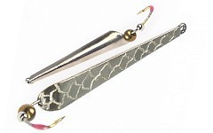 Max Fishing Зимняя блесна Max Fishing Гвоздешарик впай 45mm #мельхиор-мельхиор