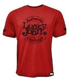 Lucky John Футболка Lucky John AM-157 красная 02 M