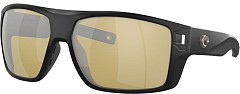 Costa Del Mar Поляризационные очки Costa Del Mar Diego 580 GLS Matte Black Sunrise Silver Mirror