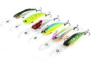 Воблеры Tsuribito Deep Shaker.