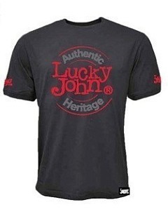 Lucky John Футболка Lucky John AM-156 серая 01 S