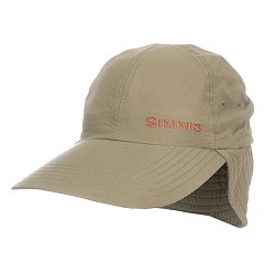 Simms Кепка Simms Gallatin Sunshield Cap Tan