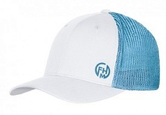 FHM Бейсболка FHM Mark белый/голубой XL-3XL