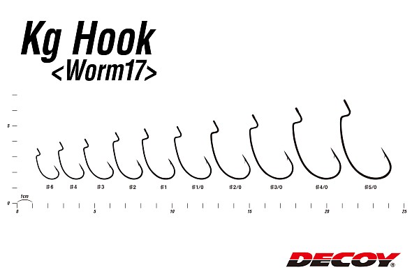  Worm 17 Kg Hook