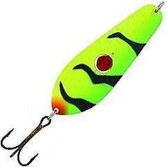 Kuusamo Колеблющаяся блесна Kuusamo Rasanen Helmi 90/28 бусинка BL/GR/FYe-S