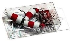 Lucky John Мандула Lucky John Frog бел./крас./бел.