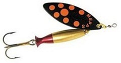 Mepps Вращающаяся блесна Mepps Aglia Long Heavy 1+ 12g #Bl PTS Or