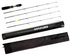Narval Frost Зимняя удочка Narval Frost Ice Rod Long Handle Gen.2 76cm Set с 4-мя хлыстами