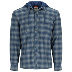 Simms Рубашка Simms Coldweather Hoody Neptune MC Plaid L
