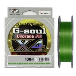 Шнуры плетеные YGK G-soul X4 Upgrade
