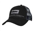 Simms Musky Icon Trucker Woodland Camo Storm