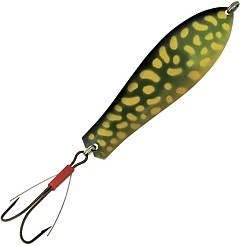 Kuusamo Колеблющаяся блесна Kuusamo Professor 2 90/18 незацеп. Ye/GR-B UV