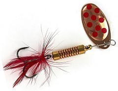 Lucky John Вращающаяся блесна Lucky John Spin-X Round 02 5g CR