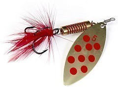 Lucky John Вращающаяся блесна Lucky John Spin-X Long 05 12.0g GR