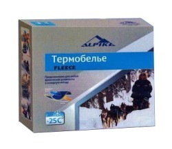 Термобелье Alpika Fleece до -25°С воротник на молнии