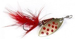 Lucky John Вращающаяся блесна Lucky John Spin-X Long 02 4.0g GR
