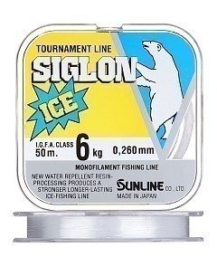 Sunline Монофильная леска Sunline Siglon V Ice Fishing 0.128 Clear