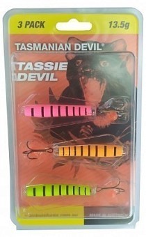 Wigstons Lures Колеблющаяся блесна Wigstons Lures Tasmanian Devil 13.5g 3 pack #55-56-57