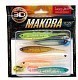 Lucky John Мягкие приманки Lucky John 3D Series Makora Split Tail 4.0" MIX1