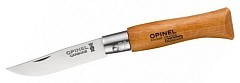 Opinel Нож Opinel №4 Natural углеродистая сталь, рукоять из дерева бука 111040