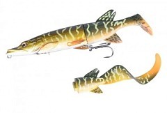 Savage Gear Мягкие приманки Savage Gear 3D Hybrid Pike 17см. 45гр. SS #01-Pike