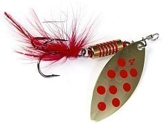 Lucky John Вращающаяся блесна Lucky John Spin-X Long 04 9.0g GR