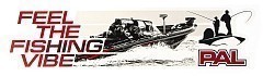 PAL Наклейка PAL Feel The Fishing Vibe Светлая
