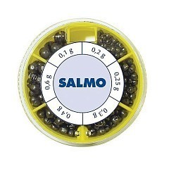 Salmo Набор грузов Salmo Дробинка PL 6 секций крупные 070g набор