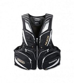 Shimano Жилет спасательно-разгрузочный Shimano Nexus VF-122M L черный