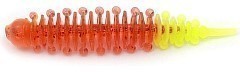 Boroda Baits Мягкие приманки Boroda Baits Ayra Junior Double Color Рыба #241 Красный прозрачный/лимонный