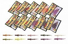 Lucky John Мягкие приманки Lucky John Pro Series Unagi Slug 3.0" 01SET